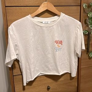 Sheshow Wish You Were Beer Crop Top